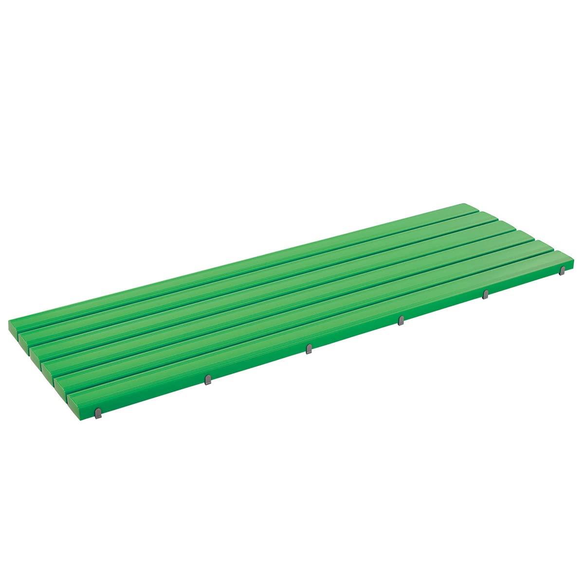 テラモト(TERAMOTO) 抗菌安全性のあるスノコ(切り上げる品) 緑 600ｘ1800