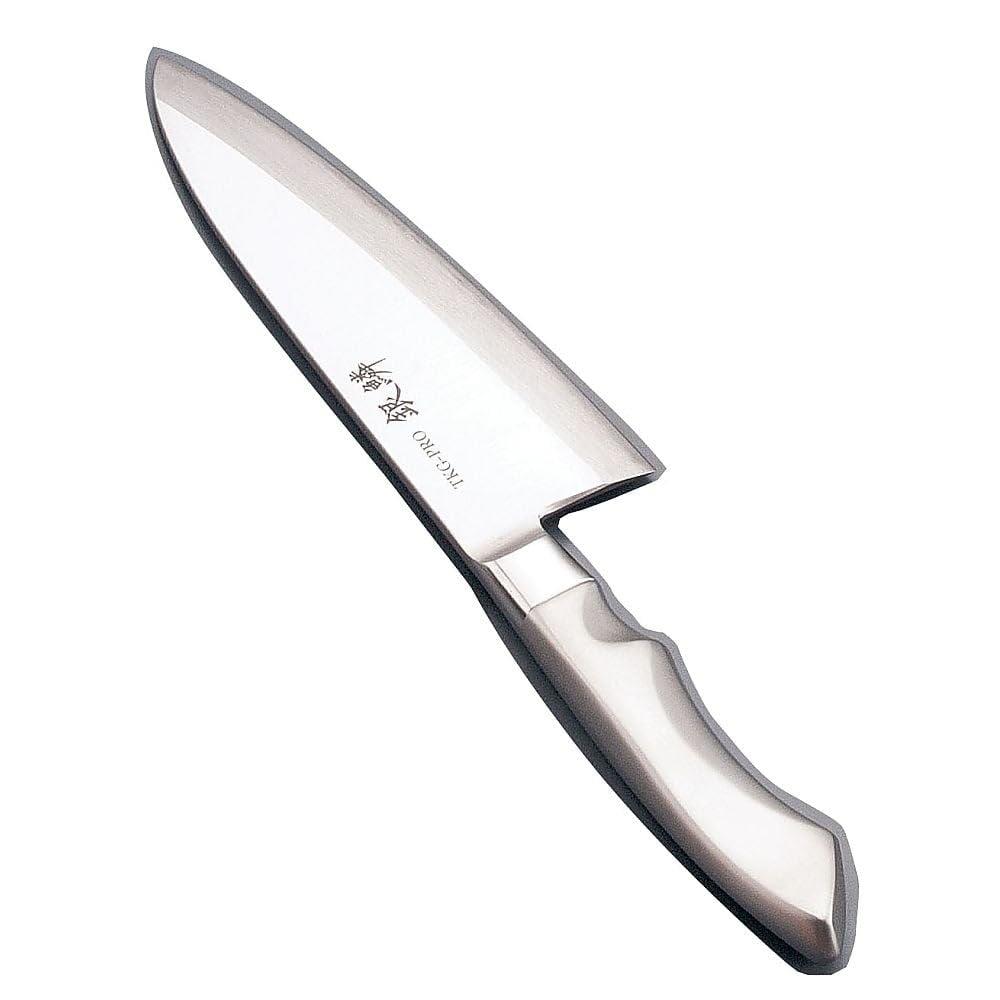遠藤商事 TKG-PRO(プロ) 銀鱗 出刃(片刃)15cm ATK9701