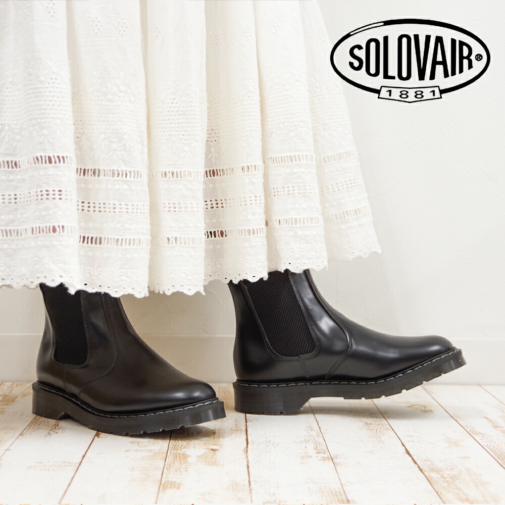 新発売の ショートブーツ サイドゴアブーツ Dealer Boots ブラック レディースシューズ 革靴 カジュアル ビジネス 婦人靴 黒 ブーツ エアーソール 革 天然皮革 Fucoa Cl