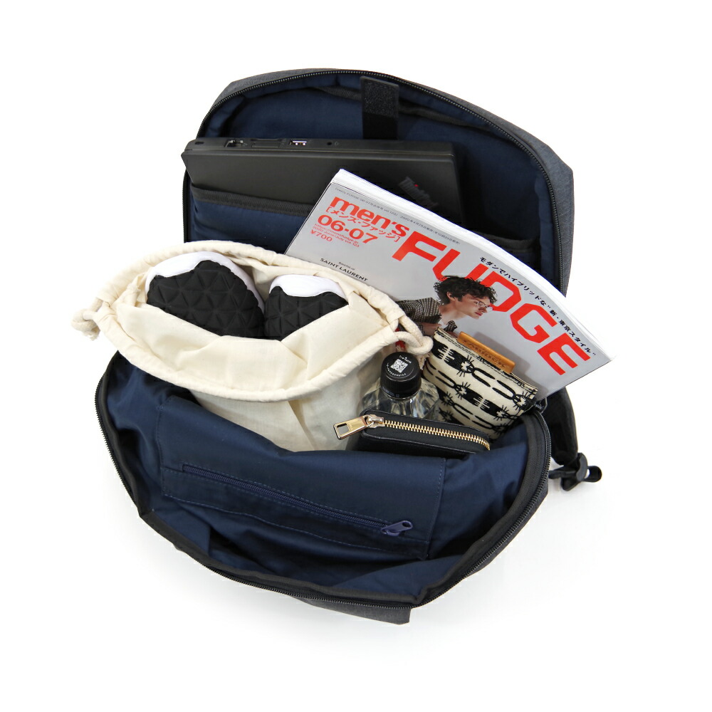 【Uncoeur/アンクール】別注撥水・抗菌加工バックパックリュックサック(K900225)メンズレディース全3色抗菌撥水ビジネス通勤通学鞄リュックバッグブラックチャコールグレー黒ビジネスバッグ