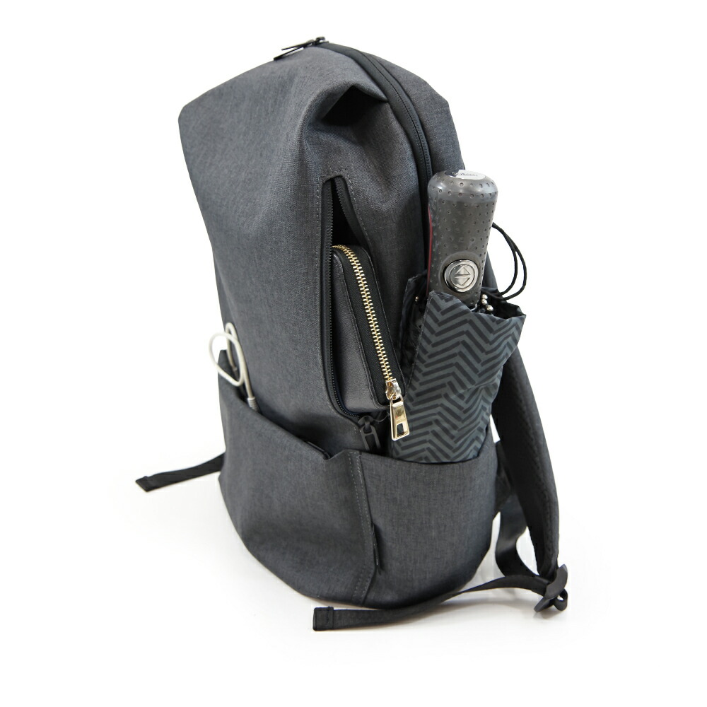 【Uncoeur/アンクール】別注撥水・抗菌加工バックパックリュックサック(K900225)メンズレディース全3色抗菌撥水ビジネス通勤通学鞄リュックバッグブラックチャコールグレー黒ビジネスバッグ