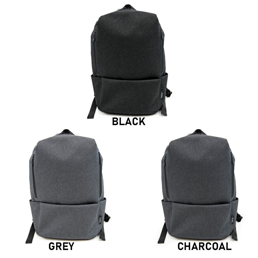 【Uncoeur/アンクール】別注撥水・抗菌加工バックパックリュックサック(K900225)メンズレディース全3色抗菌撥水ビジネス通勤通学鞄リュックバッグブラックチャコールグレー黒ビジネスバッグ