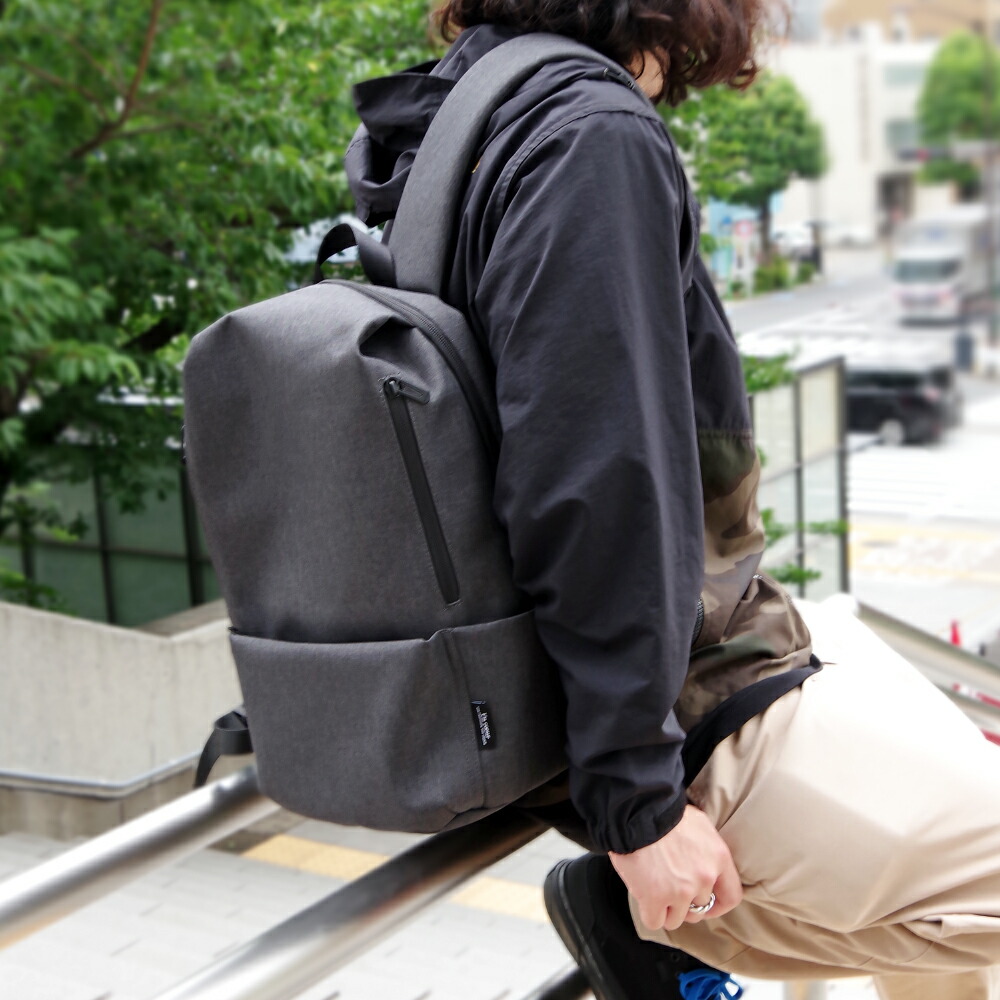 【Uncoeur/アンクール】別注撥水・抗菌加工バックパックリュックサック(K900225)メンズレディース全3色抗菌撥水ビジネス通勤通学鞄リュックバッグブラックチャコールグレー黒ビジネスバッグ
