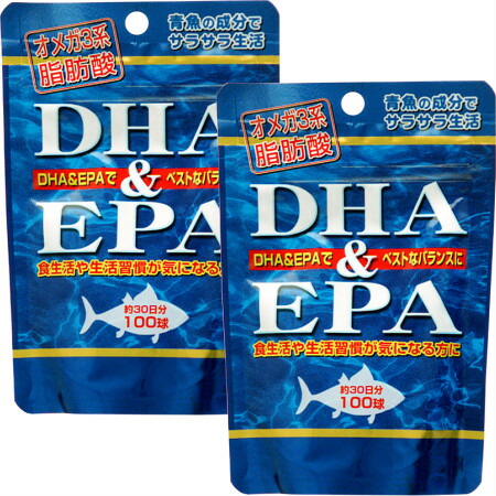 ユウキ製薬 DHA(ドコサヘキサエン酸)&EPA(エイコサペンタエン酸) (4524326201171-2)