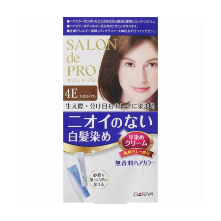 楽天市場】ダリヤ サロンドプロ 無香料ヘアカラー 早染めクリーム 白髪
