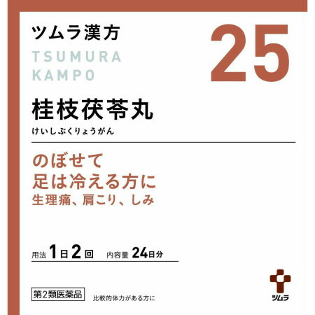 【第2類飲み薬】【10個仕かける】 ツムラ漢方(25)桂枝茯苓丸料抽出エキス細粒A 48包   (4987138394255-10)