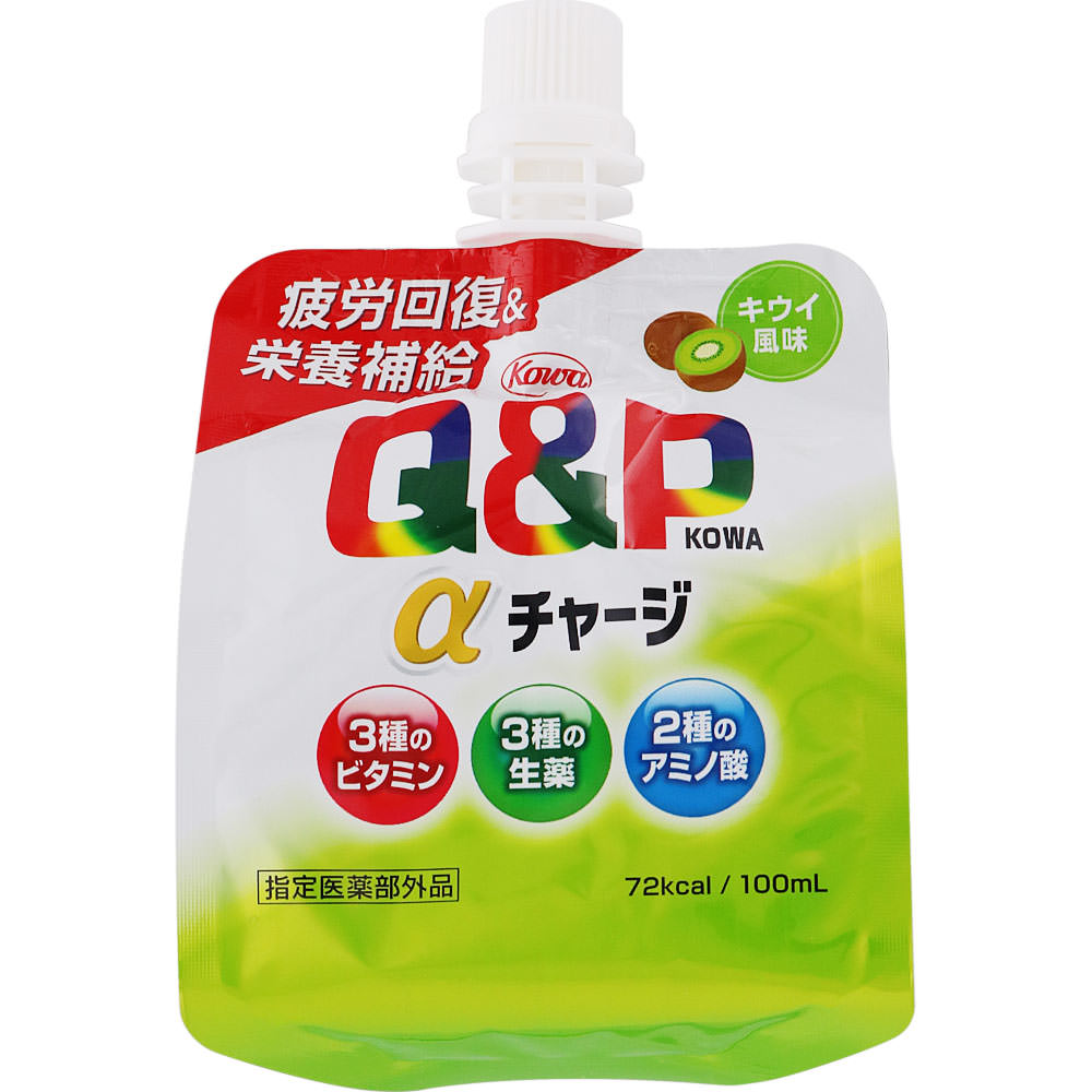【指定医薬部外品】【ケース販売】【36個セット】興和 キューピーコーワαチャージ キウイ風味 100mL (4987973123454-36) (4987973123690)