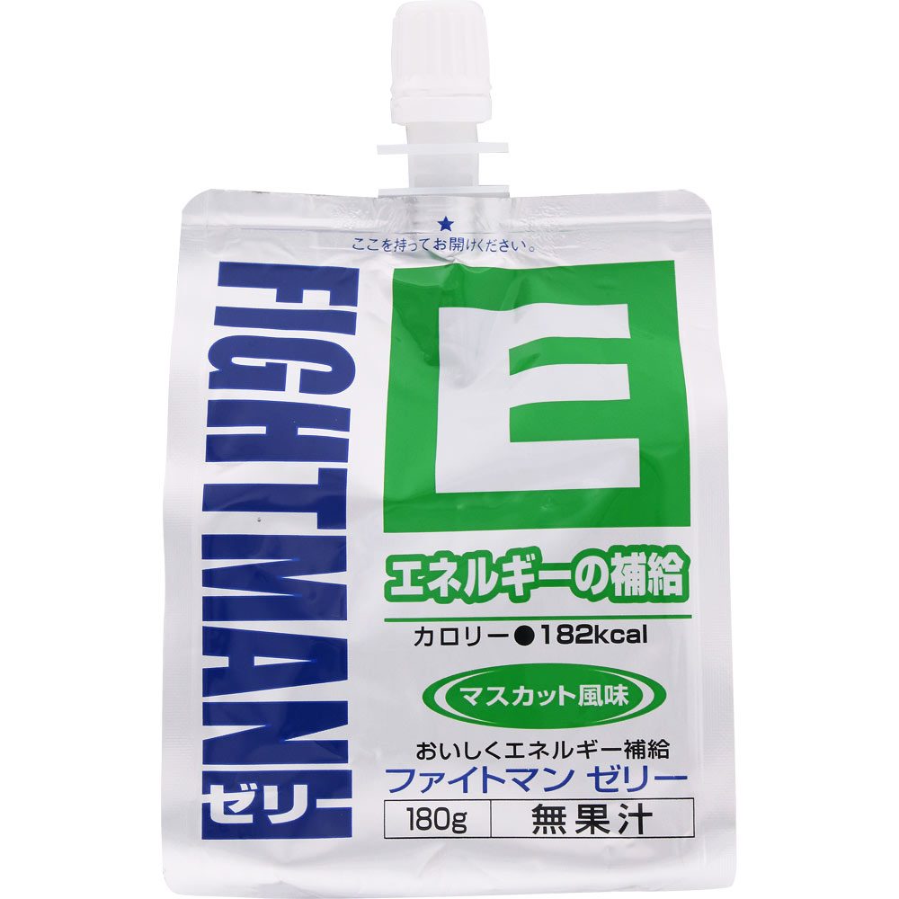 【3容れもの売りわたす】【90個仕かける】日本飲み薬 ファイトマンゼリー 活動力 マスカット味 180g (4954097917535-90) 栄養・健康ドリンク-ダイエット・健康-機能性ゼリー