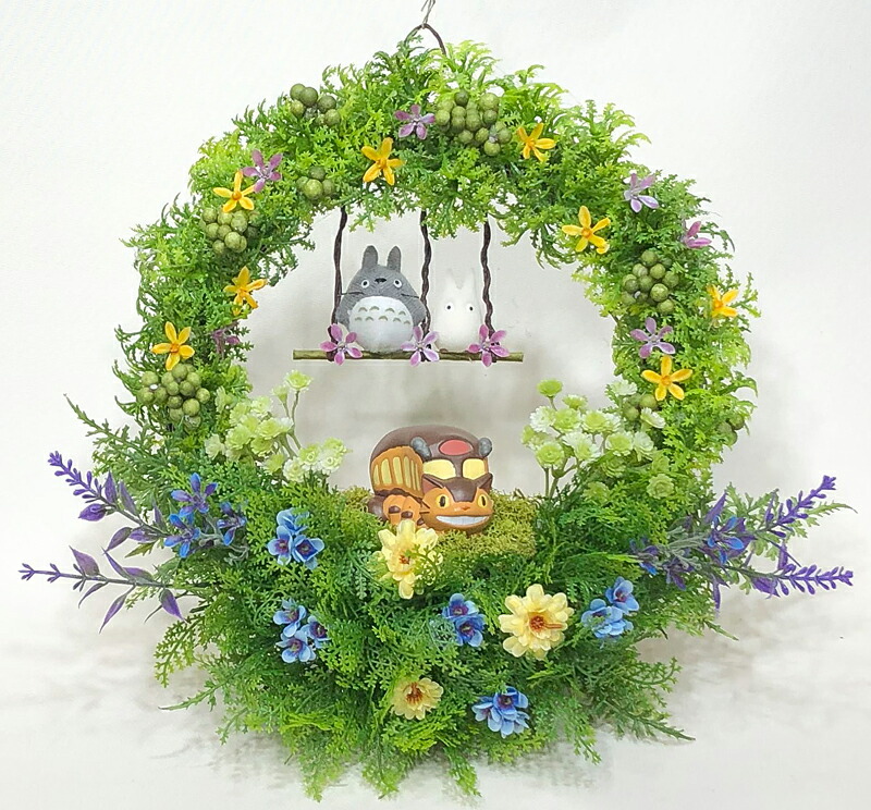 【希少】トトロ 花のオーナメント ガーデンオブジェ 希少】トトロ 花のオーナメント ガーデンオブジェ 希少】トトロ