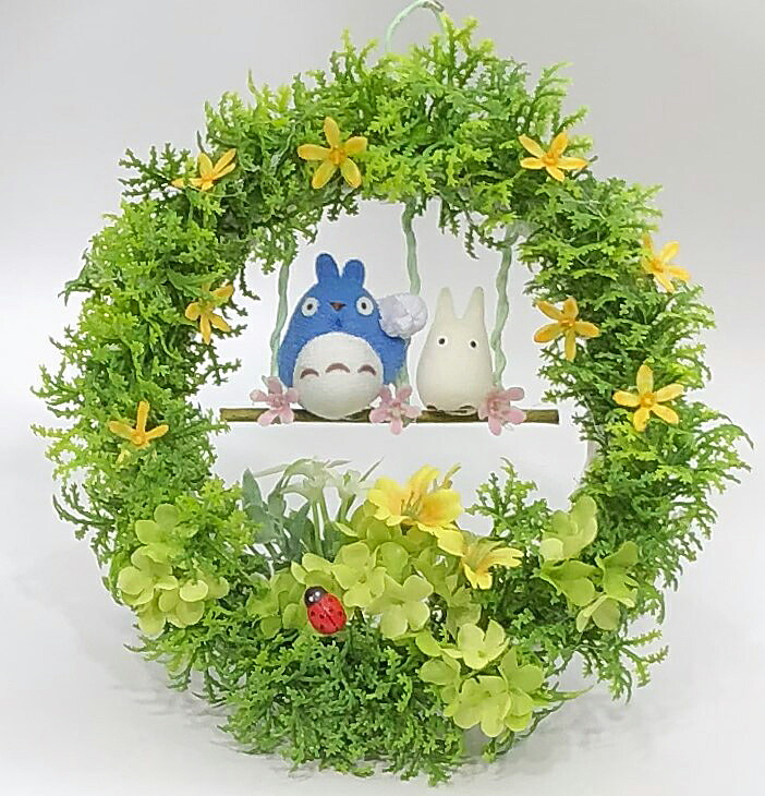 楽天市場】「トトロの森の仲良しトリオ Trio of good friends in