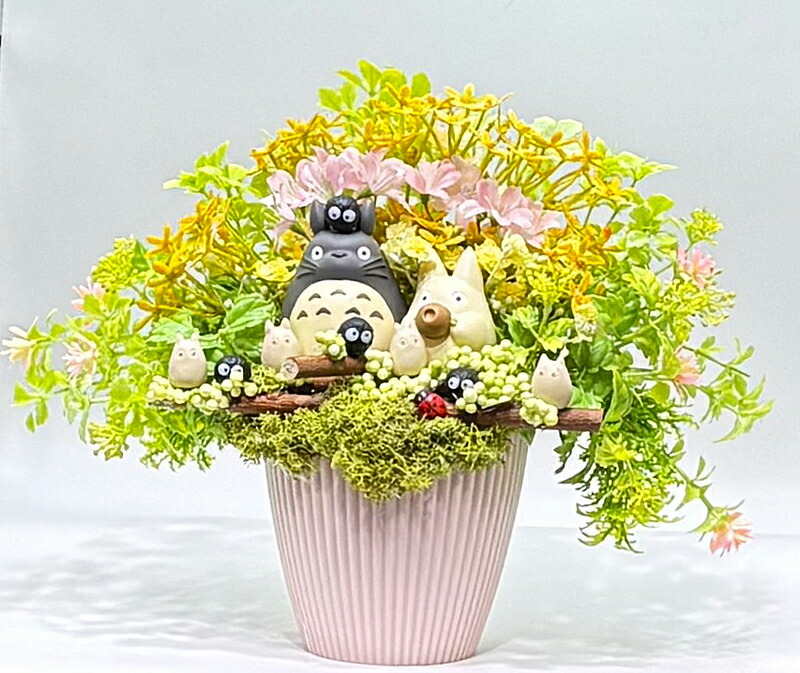 楽天市場】ジブリ千と千尋の神隠し「カオナシと坊ネズミ」プランター