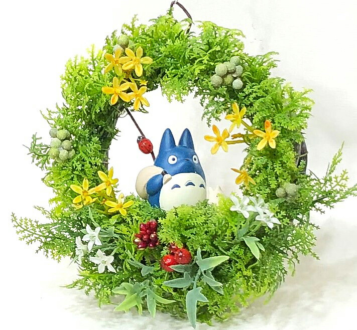 楽天市場】ジブリ となりのトトロ「親子仲良しリース止まり木 parent