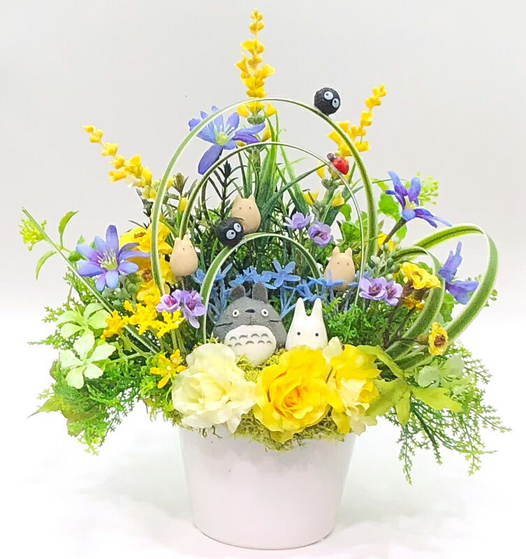 楽天市場】花 となりのトトロ「仲良しトトロペアリース Good friennds