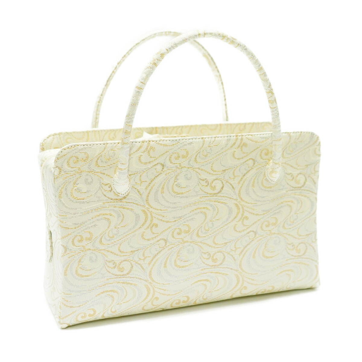 21年新作入荷 バッグ 利休バッグ お仕立て前の商品です お茶会 結婚式 七五三 卒業入学式などにいかがでしょうか 金襴織物 流水柄を使用しております Www Dgb Gov Bf