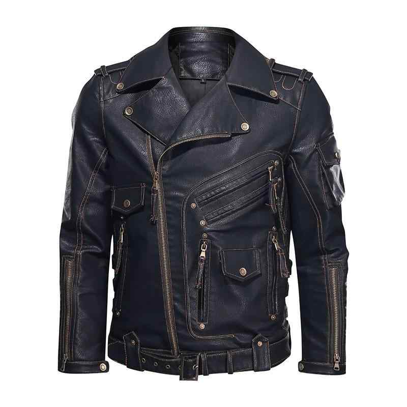 革ジャン ライダースジャケット 上着 アウター おしゃれ ファッション メンズ アメリカン レザー 紳士服 レトロ カジュアル 大きいサイズ アビエーター