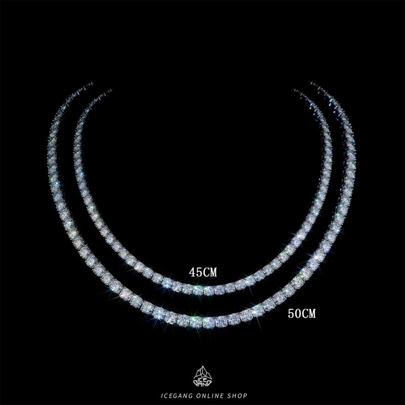 ネックレス ユニセックス アメリカン アクセサリー チタン キュービックジルコニア ヒップホップ ローライダー ストリート ファッションアイテム チェーン カジュアル おしゃれアイテム クール ラインストーン メンズ レディース