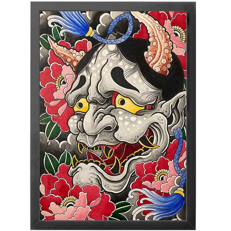 楽天市場】入れ墨 ポスター フォトフレーム 絵 A4 A3 タトゥー