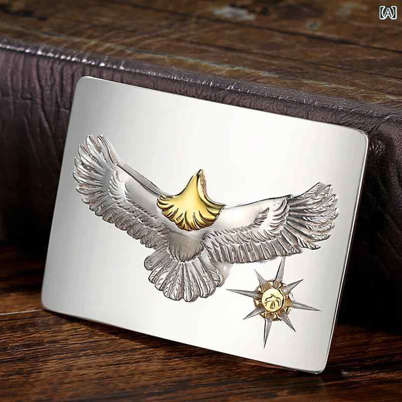 楽天市場】イーグル バックル ヘッド ベルトバックル ゴールド