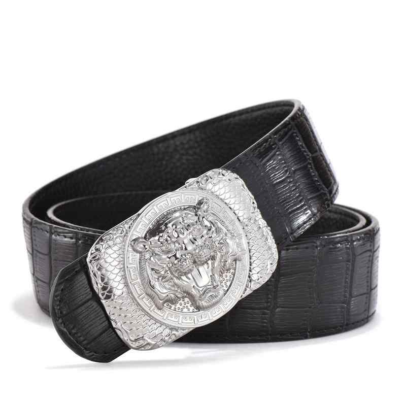 楽天市場】虎バックル ベルト レザー タイガーモチーフ 高級感