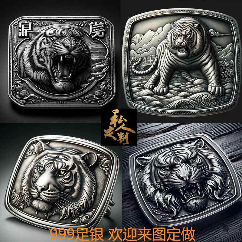 楽天市場】バックル ヘッド 虎 ベルトバックル エンブレム