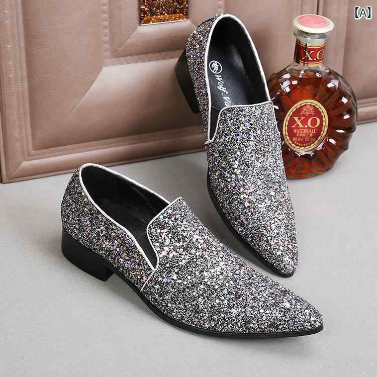 楽天市場】ドレスシューズ ポインテッドトゥ ローファー フラット