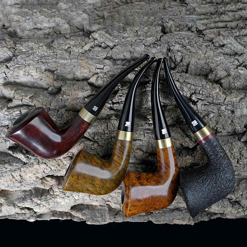 喫煙パイプ 煙管 タバコ 喫煙具 おしゃれ クラシカル プレゼント 木製 ヘザー 無垢材 伝統的 フィルター メンズ コレクション アクセサリー モダン 高級感
