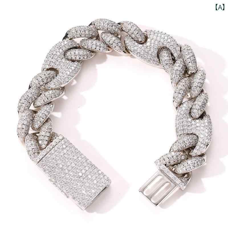 ブレスレット ストリート ヒップホップ ローライダー キラキラ アクセサリー ユニセックス ネックレス 豚鼻モチーフ ラインストーン マイアミ ハイエンド 重厚 メンズ レディース アーバン 8,190円
