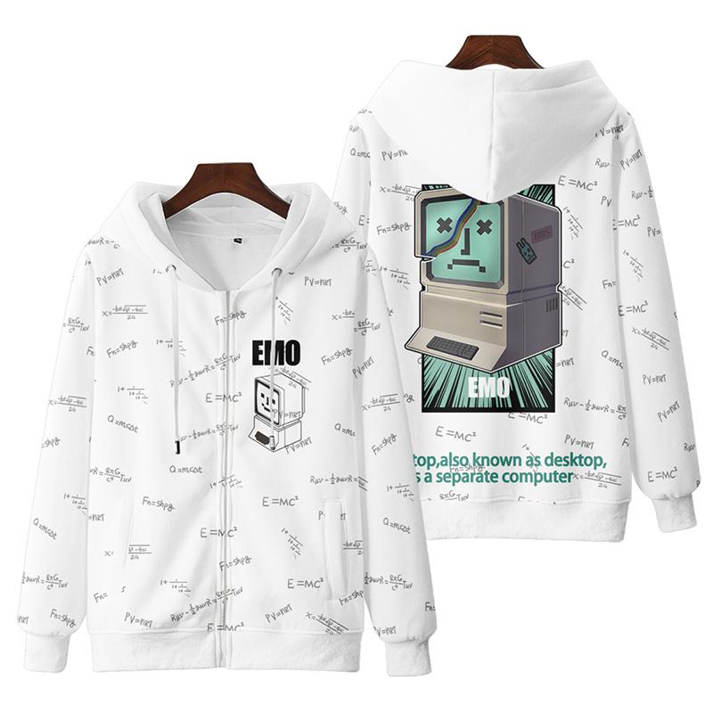 パーカー ジップアップ 大きめサイズ ジッパー 暖かい かっこいい シンプル かわいい カップル ペアルック お揃い ストリートファッション 秋冬 オーバーサイズ フード付き
