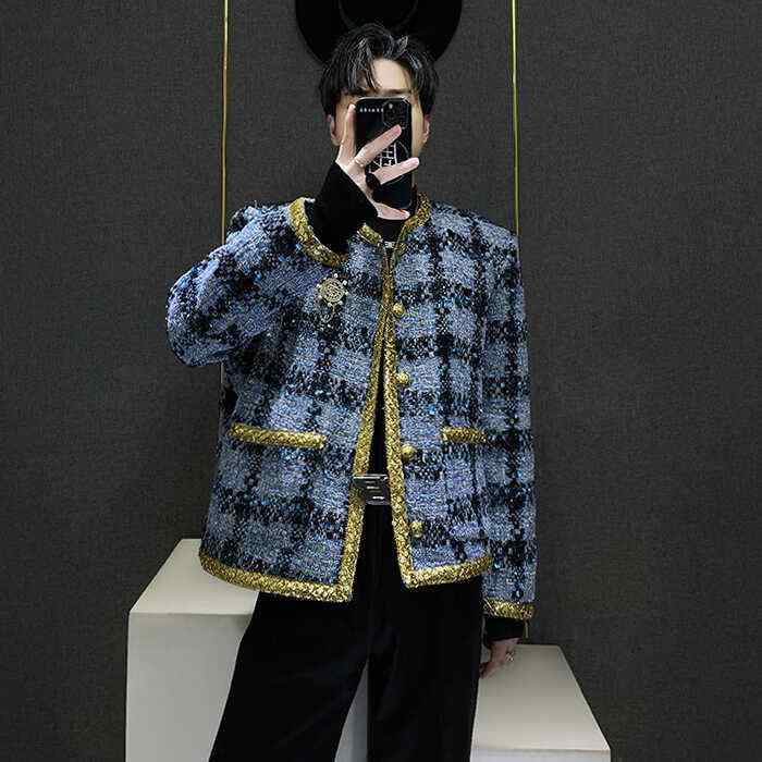 ジャケット アウター メンズ ファッション 秋冬 高級感 ストリート カジュアル 個性的 おしゃれ スタイリッシュ ストリート モード モダン の商品写真