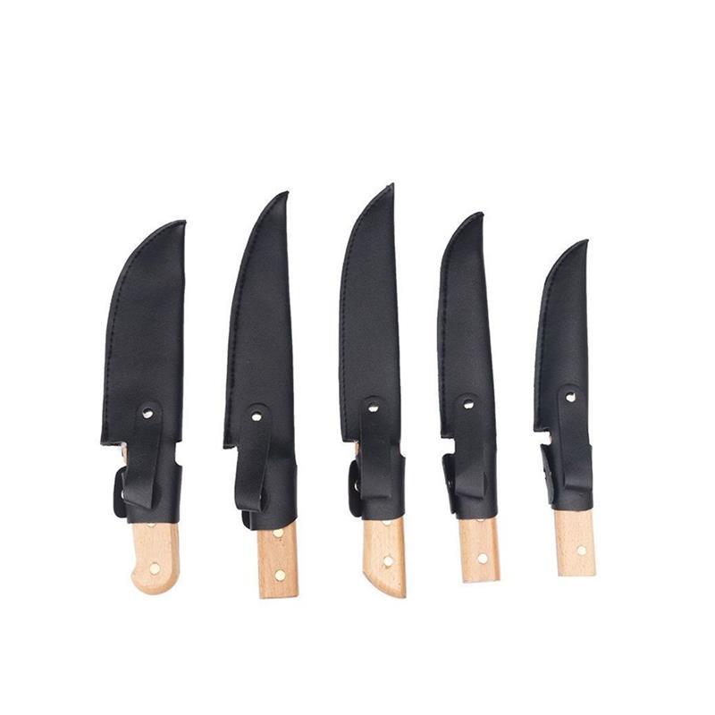 ナイフケース アウトドア サバイバル キャンプ 保護 カバー ナイフシース PUレザー 革 ポータブル タクティカル 収納 耐久性 シンプル アクセサリー
