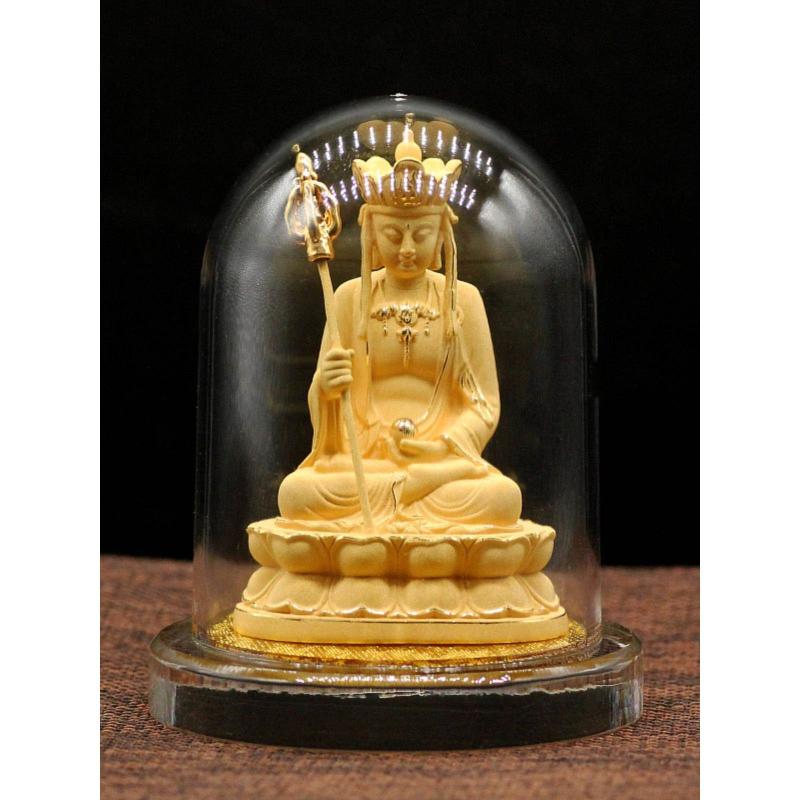 置物 小物 飾り 仏様 真鍮 普賢 菩薩 華やか 守護 像 装飾品 車 装飾 ミニ 造園 製品 仏像 ゴールド 金 お守り 見守って 仏教 開運 お祈り インド 和 玄関 ゴージャス
