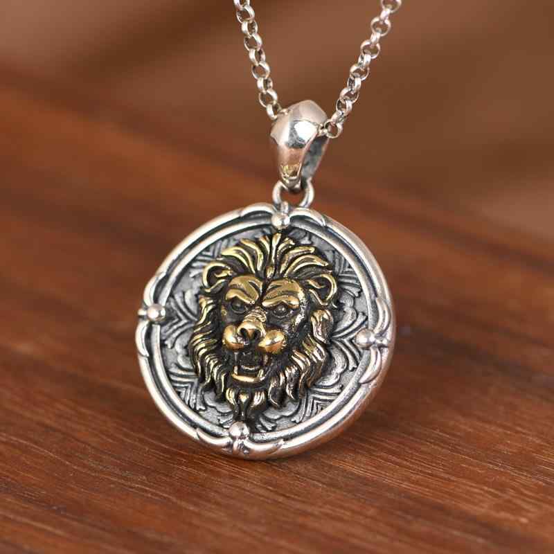 楽天市場】シルバーアクセサリー 送料無料 ライオンヘッドペンダント