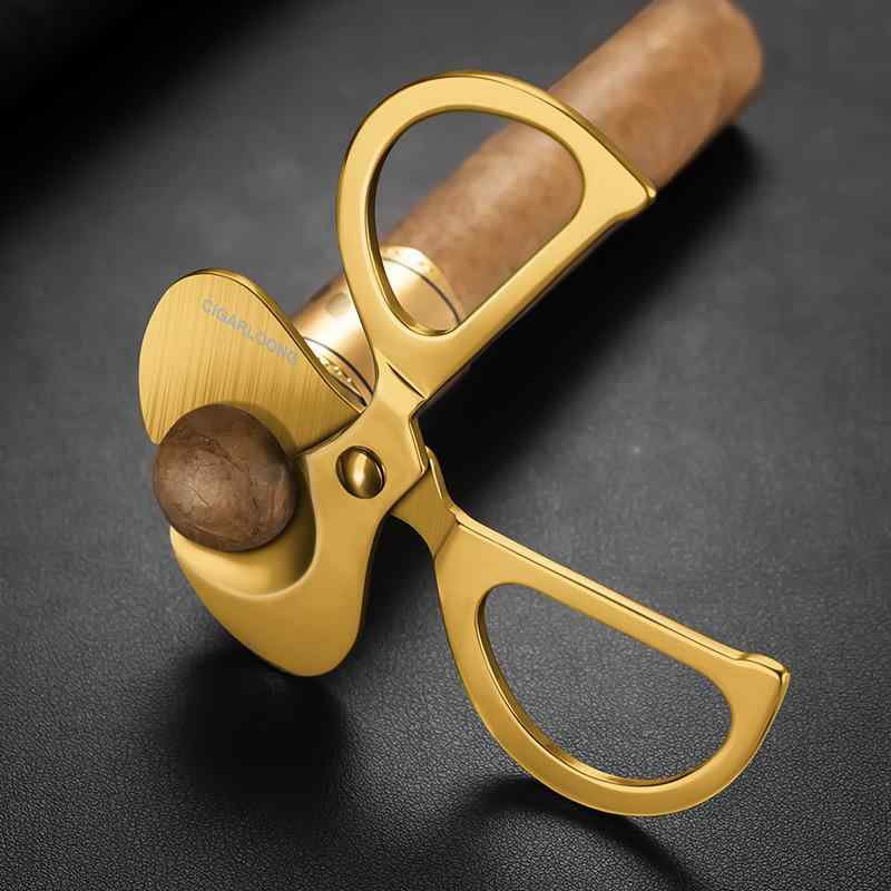 葉巻カッター ドイツ 葉巻 ハサミ 切れ味 良い 葉巻 カット 特殊 ゴールド おしゃれ 金 シルバー 銀色 イケおじ 嗜み キューバ産 喫煙具 シック 高級感 クラシック リッチ