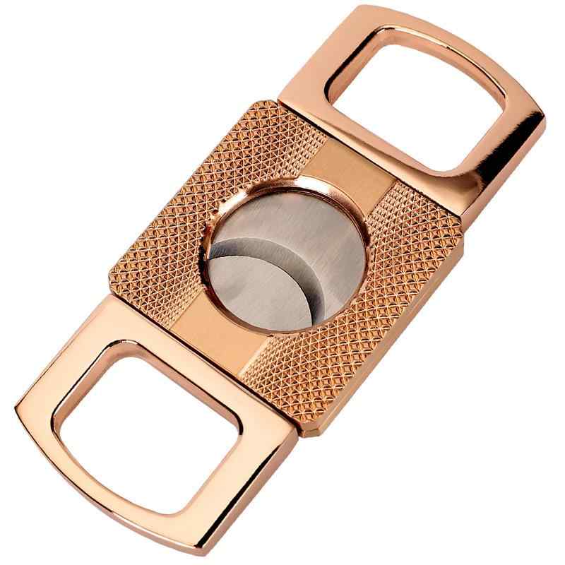 葉巻カッター 厚 硬化 ゴールド ステンレス 葉巻 カット はさみ 鋭い 刃 煙草 フラット 刃 金属 手巻き たばこ ペンチ タバコ 切断 ツール コンパクト 平たい 持ち運び