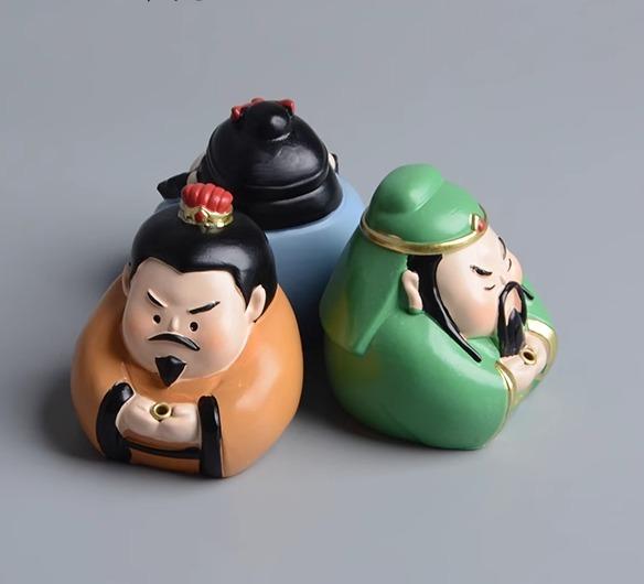 百花　三国志　劉備　正子公也原作フィギュア 百花三国志」フィギュア（ブロンズ風） 趙雲 : Suiko108 News