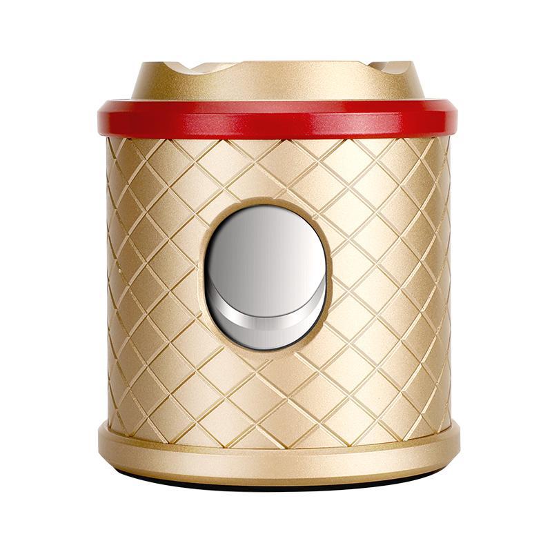 葉巻カッター 卓上タイプ キルティング 合金 ゴールド 葉巻 カット 金属 ハイエンド デスク インテリア 三用途 3way Vカット フラット 切断 刃 多機能 ギフト 包装