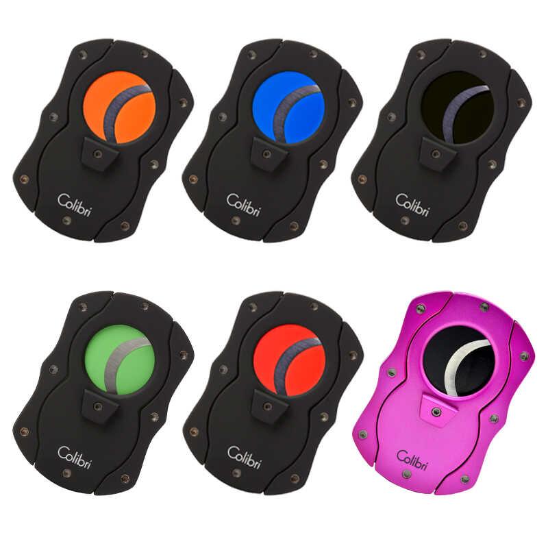 葉巻カッター シガーカッター スクエア 四角い カラー 葉巻 カット 器具 ステンレス スチール カーボン カラバリ豊富 赤 青 黒 カジュアル 煙草 喫煙 葉巻 先端 カット 道具