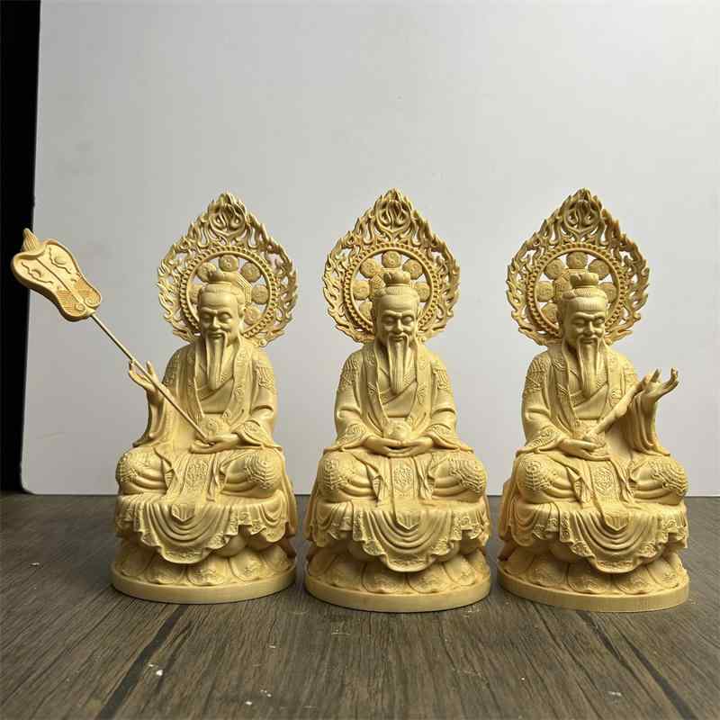 楽天市場】置物 仏教 仏像 三清祖師 道教 三大伸 中国 装飾品 太上老君