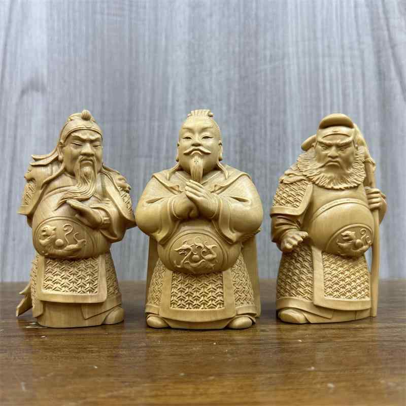 楽天市場】【劉備 関羽 張飛】 観音開き 5A極上手彫り 木彫り