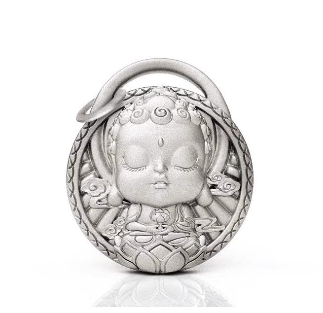 ネックレス ペンダント アクセサリー 十二支 コイン 925シルバー 女性 プレゼント 風水 スタイリッシュ ファッション スピリチュアル 高級感 仏教 8,754円