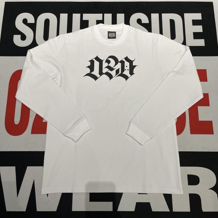 メンズ Ｔシャツ トップス レトロ ヤンチャ 表どおり 御居処跳ねる 西海岸 ロンT 黒いこと 白いこと ノッカー