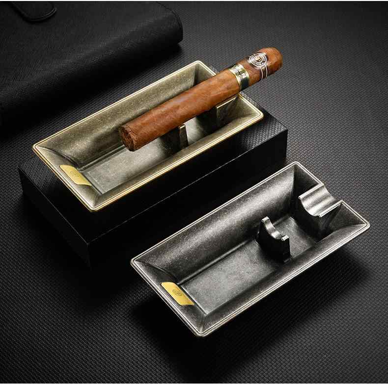 楽天市場】シガー灰皿 タバコ 灰皿 シガーカッター 装飾品