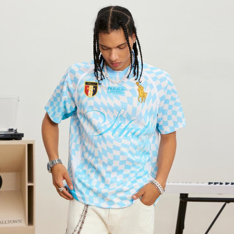 半袖 スポーツシャツ ティーシャツ ティーシャツ メンズ レディース トップス スポーティー 制服 表どおり 流行り 流行り物 心地好い ユニ一発やる ありの実ルック メンズファッション-その他