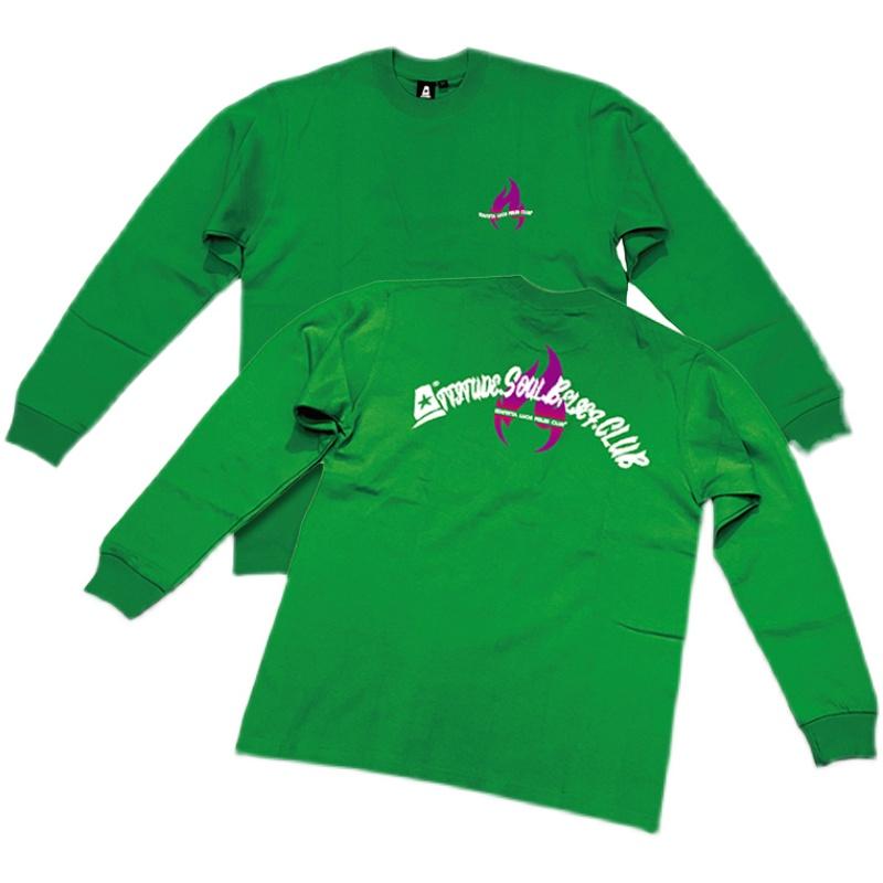 Tシャツ 長袖 メンズ ストリート ロンティー ファッション カジュアル ユニセックス ペアルック ロングスリーブ ラウンドネック ロゴ入り カップル