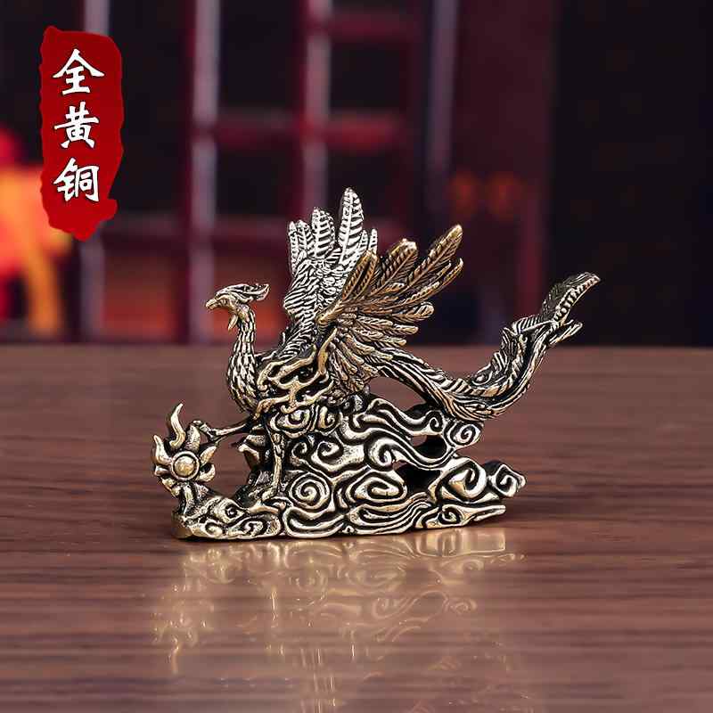 楽天市場】朱雀 風水 置物 インテリア オブジェ 工芸品 模様替え