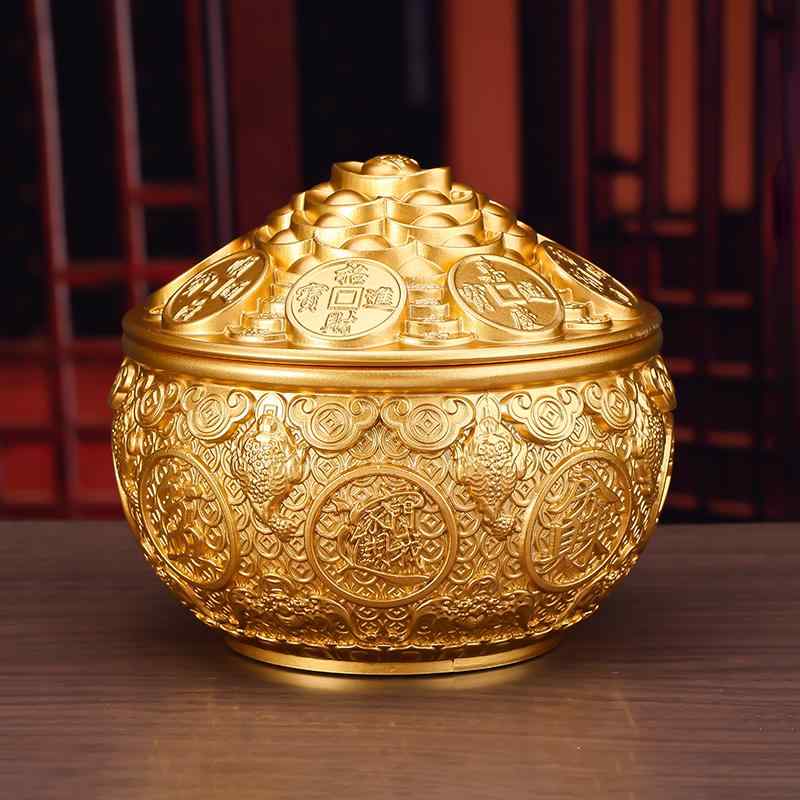 楽天市場】横浜中華街名物・金運を呼び込む金ブタ招財貯金箱 7インチ