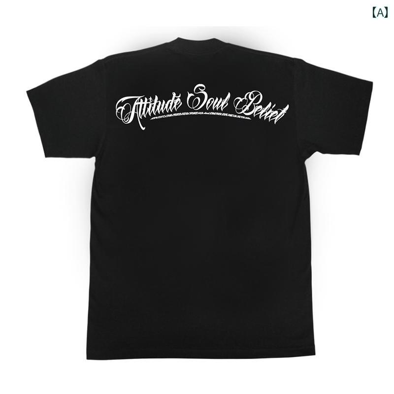 メンズ アメリカン 半袖 Tシャツ カジュアル ストリート ファッション トップス 夏 スケートボード レジャー ユニセックス ｜Hanbok Home