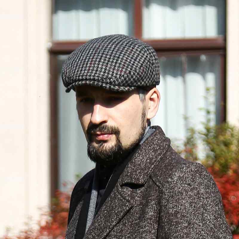 ハンチング帽 メンズ ファッション 中年 高齢者 秋冬 キャップ 暖かい 防寒 日よけ お父さん カジュアル レジャー アウトドア クラシック モダン 紳士スタイル ギフト｜Hanbok Home