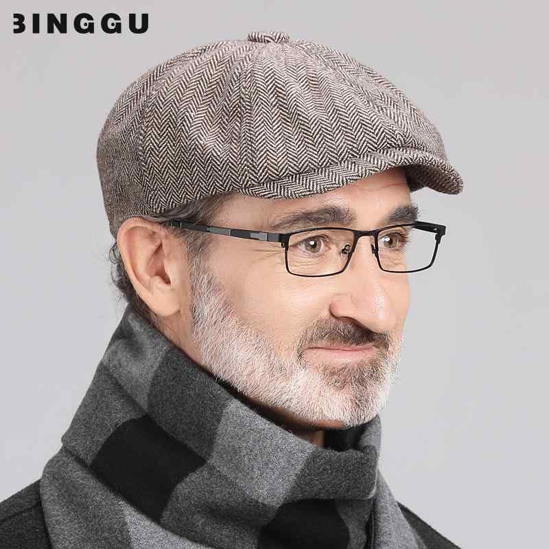 キャスケット帽 男性 春秋冬 レトロ 通気性 軽量 八角形帽子 ベレー帽 ドーム ショートブリム 紳士向け メンズ エレガント スタイリッシュ