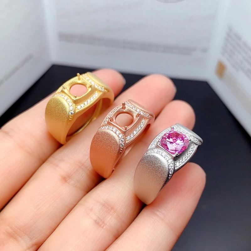 指輪 ペア カップル 925シルバー スターリングシルバー ジルコニア ラウンド 6mm 8mm 9mm 結婚指輪 婚約指輪 マリッジリング エンゲージリング 18Kホワイトゴールド ローズゴールド イエローゴールドメッキ サイズ調整可能 フリーサイズ